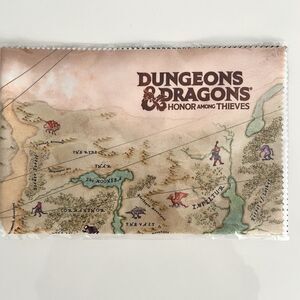 SEALED Dungeons And Dragons Honor Among Thieves Limited Edition Movie Promo Map